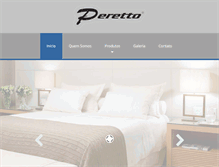 Tablet Screenshot of peretto.com.br